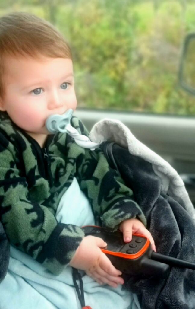 December 2022 | Brian Van Someren | Starting Them Young | 5 month old Brock trying to locate his dog Leroy.